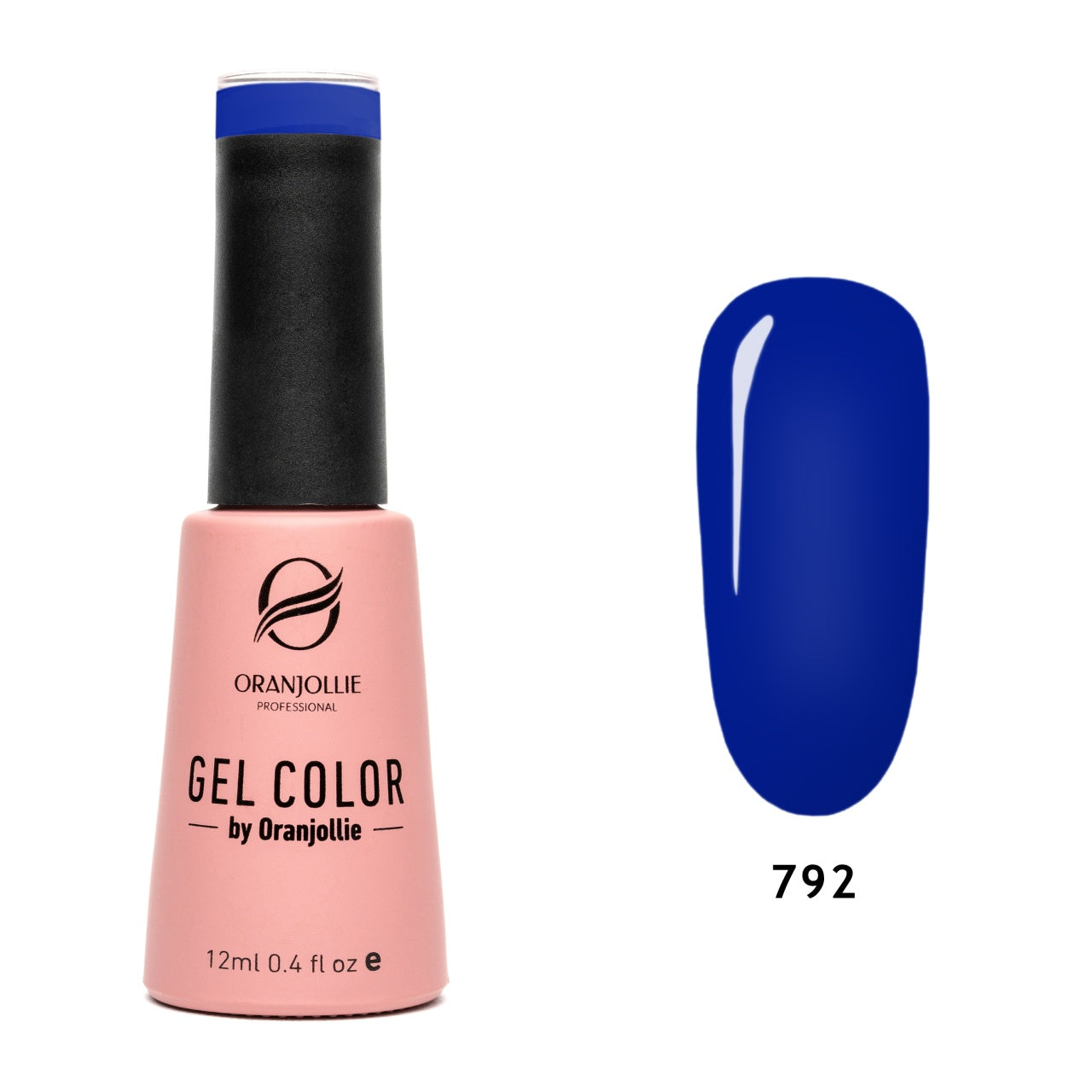 Oja semipermanenta Gel Color Nr.792 12ml Oranjollie