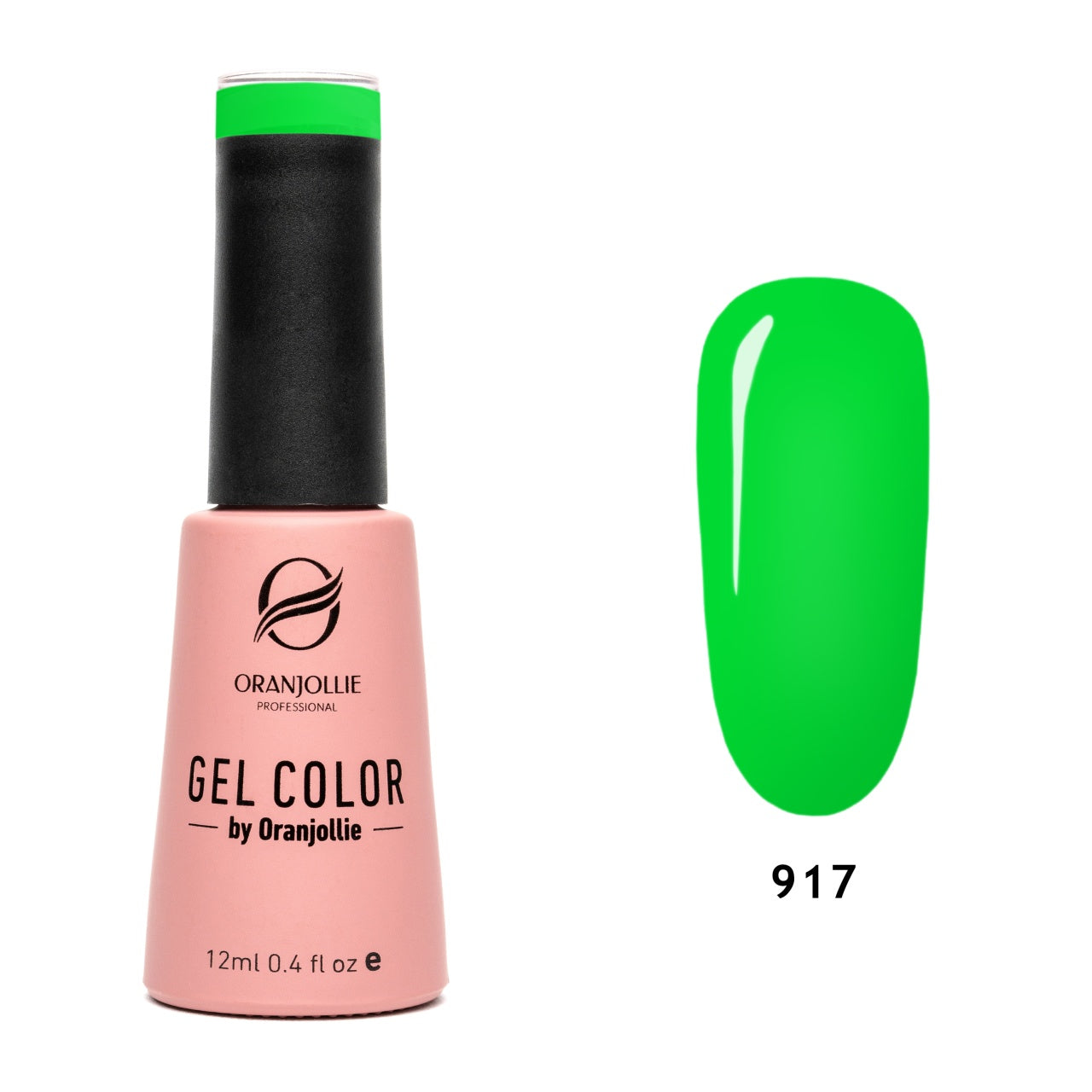 Oja semipermanenta Gel Color Nr.917 12ml Oranjollie
