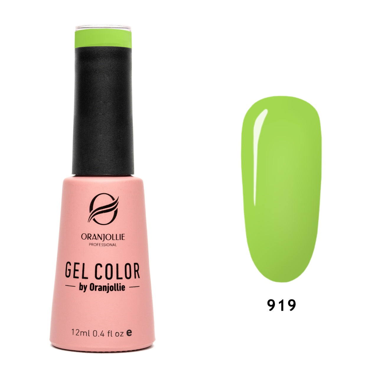 Oja semipermanenta Gel Color Nr.919 12ml Oranjollie