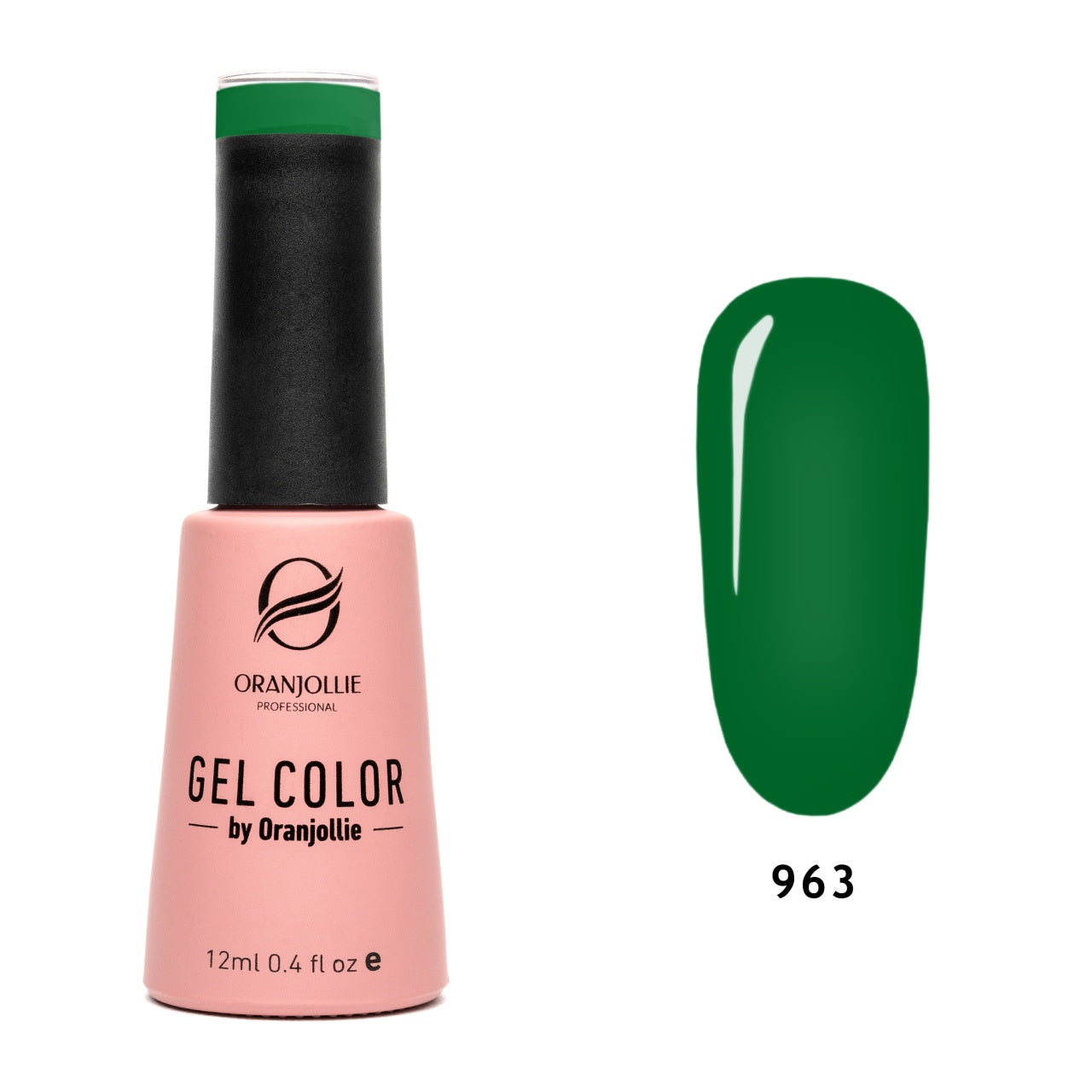 Oja semipermanenta Gel Color Nr.963 12ml Oranjollie