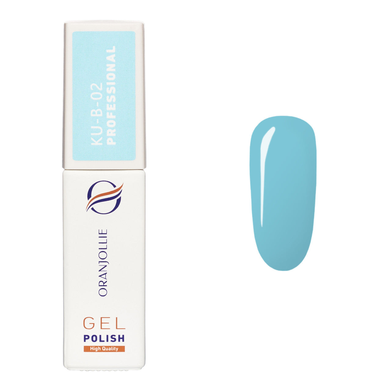 Oja semipermanenta Gel Polish KU-B02 9ml Oranjollie