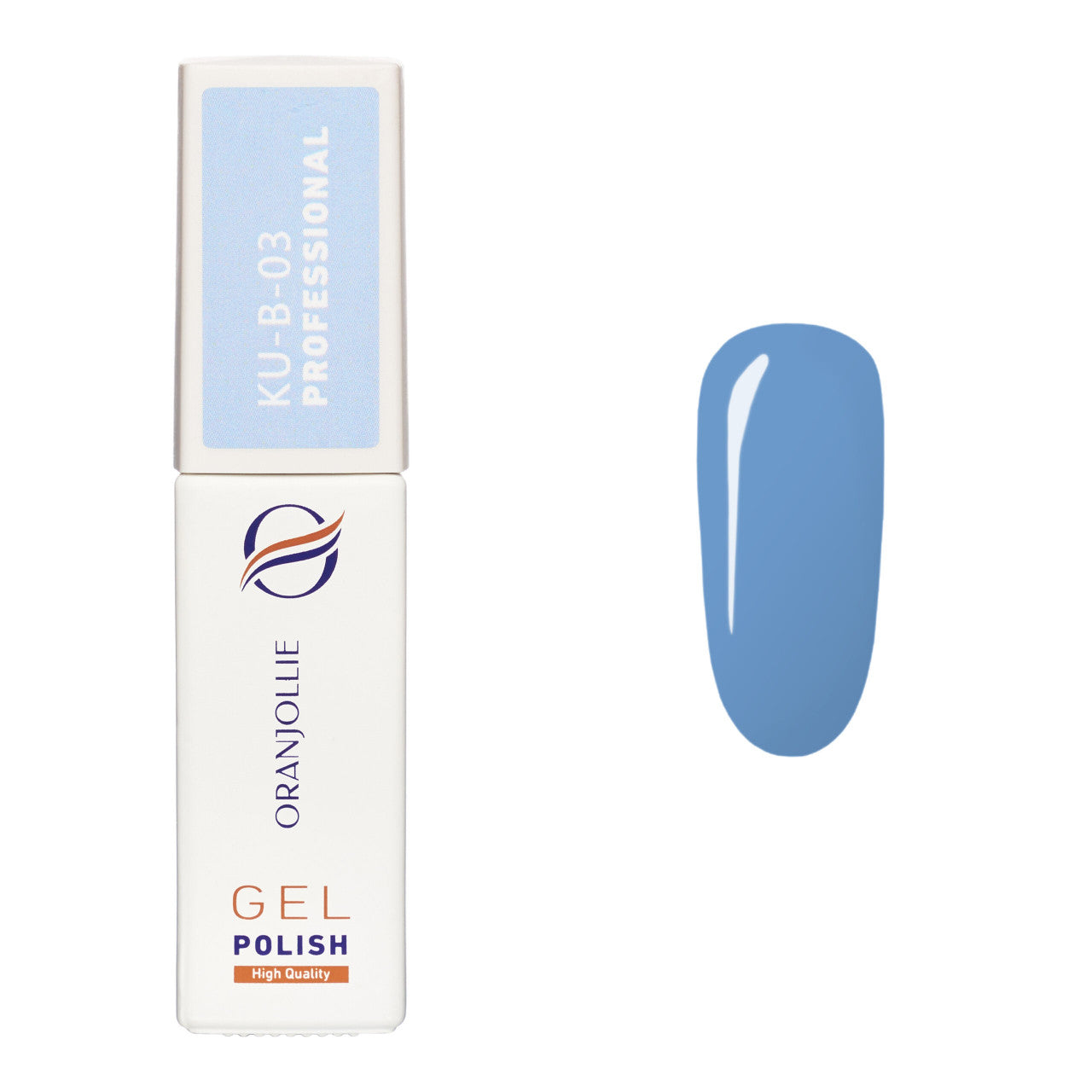 Oja semipermanenta Gel Polish KU-B03 9ml Oranjollie