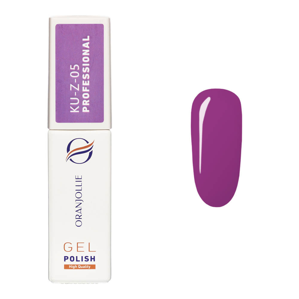 Oja semipermanenta Gel Polish KU-Z05 9ml Oranjollie