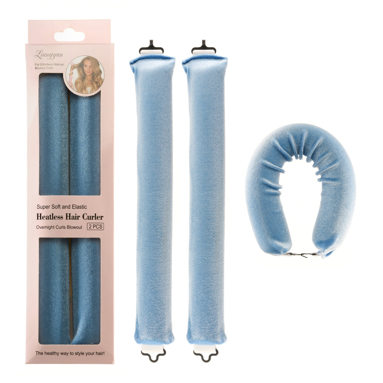 Ondulator par fara caldura 2pcs Oranjollie bleu