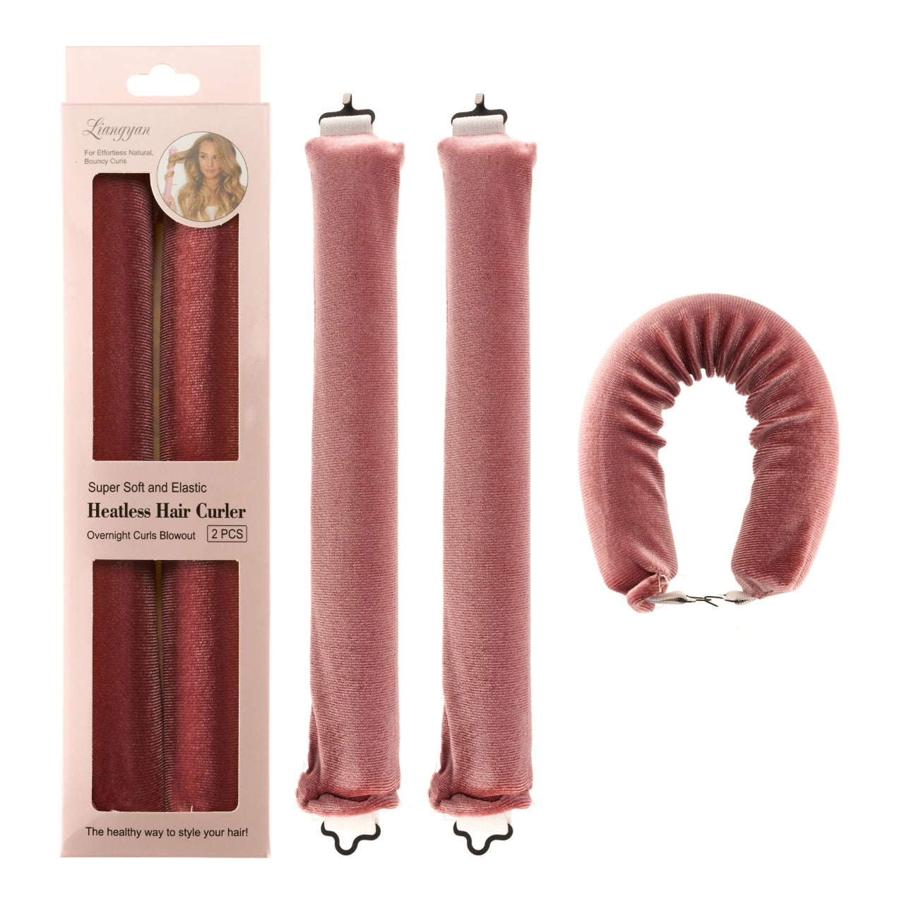 Ondulator par fara caldura 2pcs Oranjollie grena
