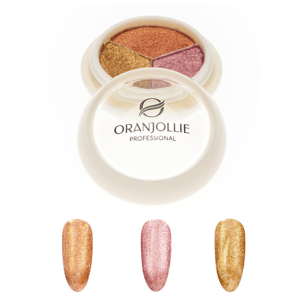 Holographic pigment palette 005 A57C Oranjollie