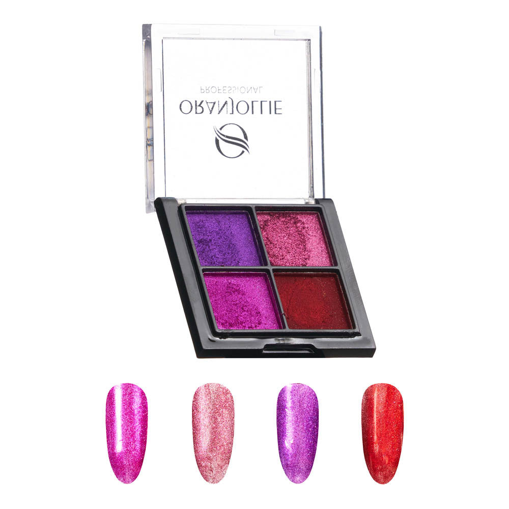 Holographic pigment palette 010 W58H Oranjollie