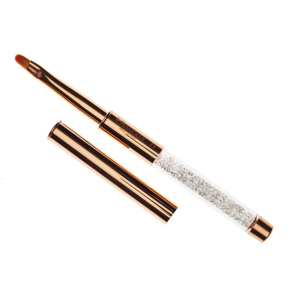 Pensula gel Crystal rose gold L129-4 Oranjollie