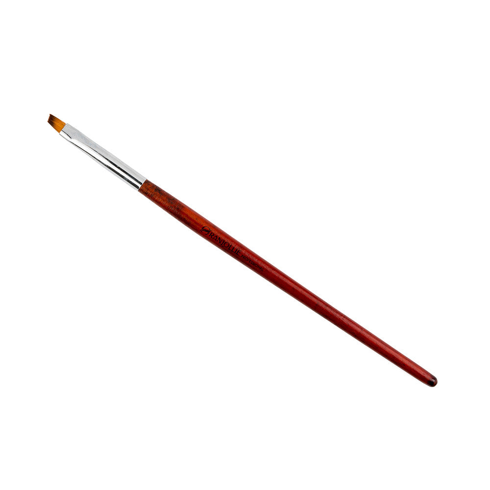 Pensula gel lemn Oranjollie Varf Diagonal