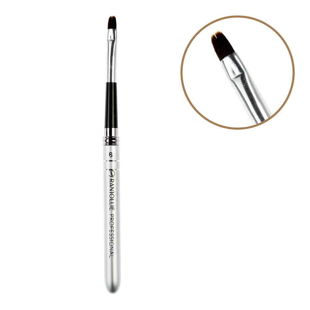 Oranjollie silver gel pen brush No.6