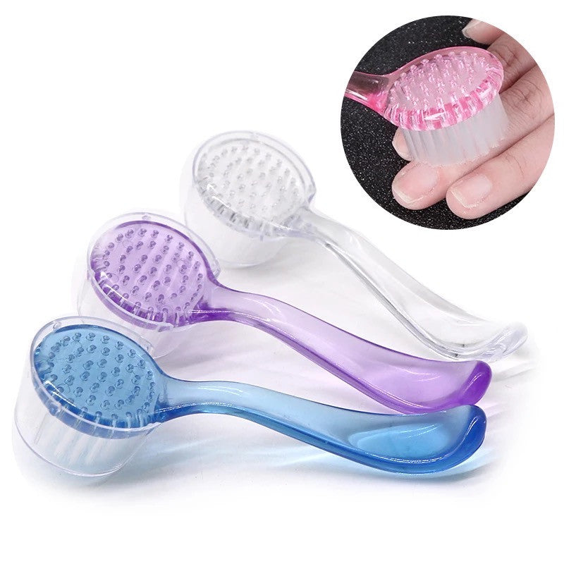 Perie unghii cu capac de protectie pentru eliminare praf Oranjollie