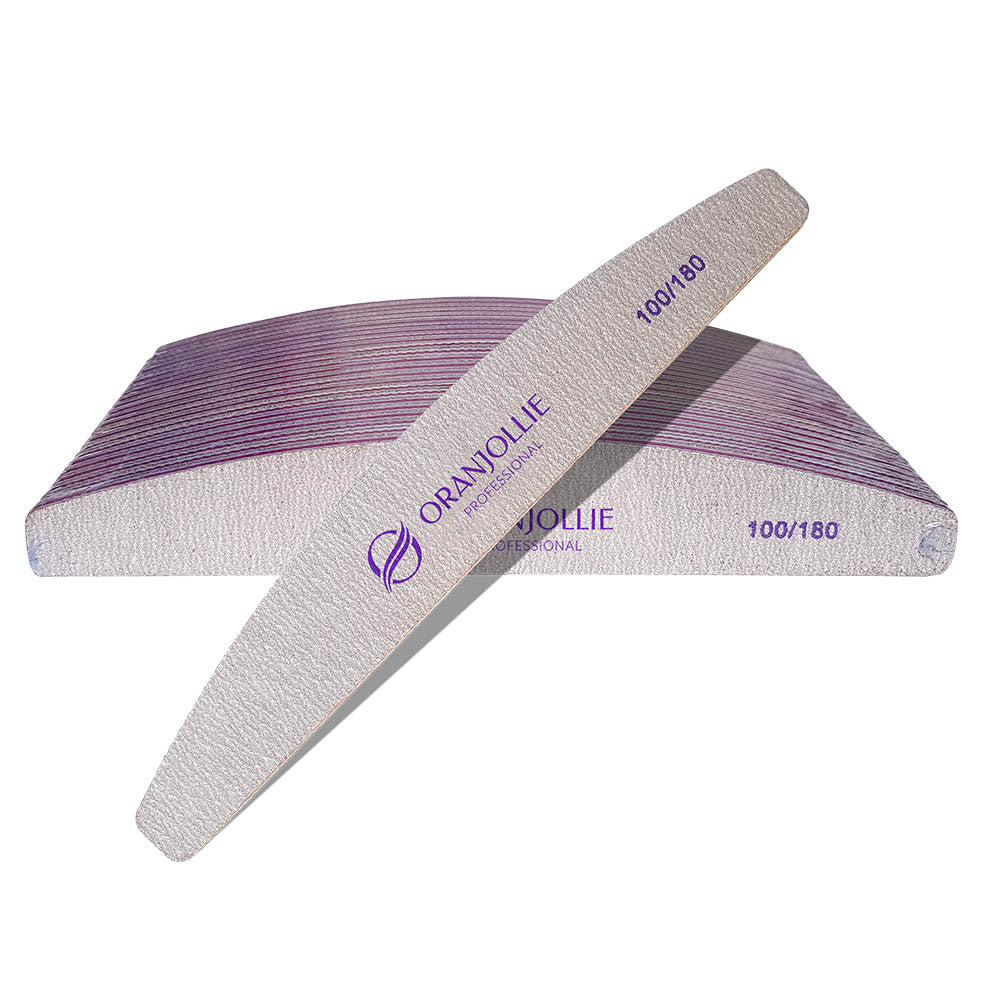 Pila abraziva forma D Oranjollie 100/180 - set 25 buc