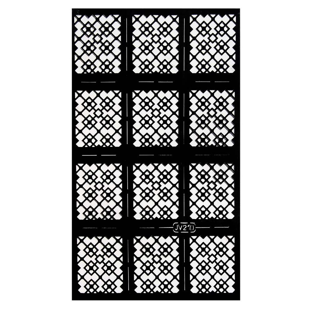 Sablon pentru unghii 3D JV210 Oranjollie