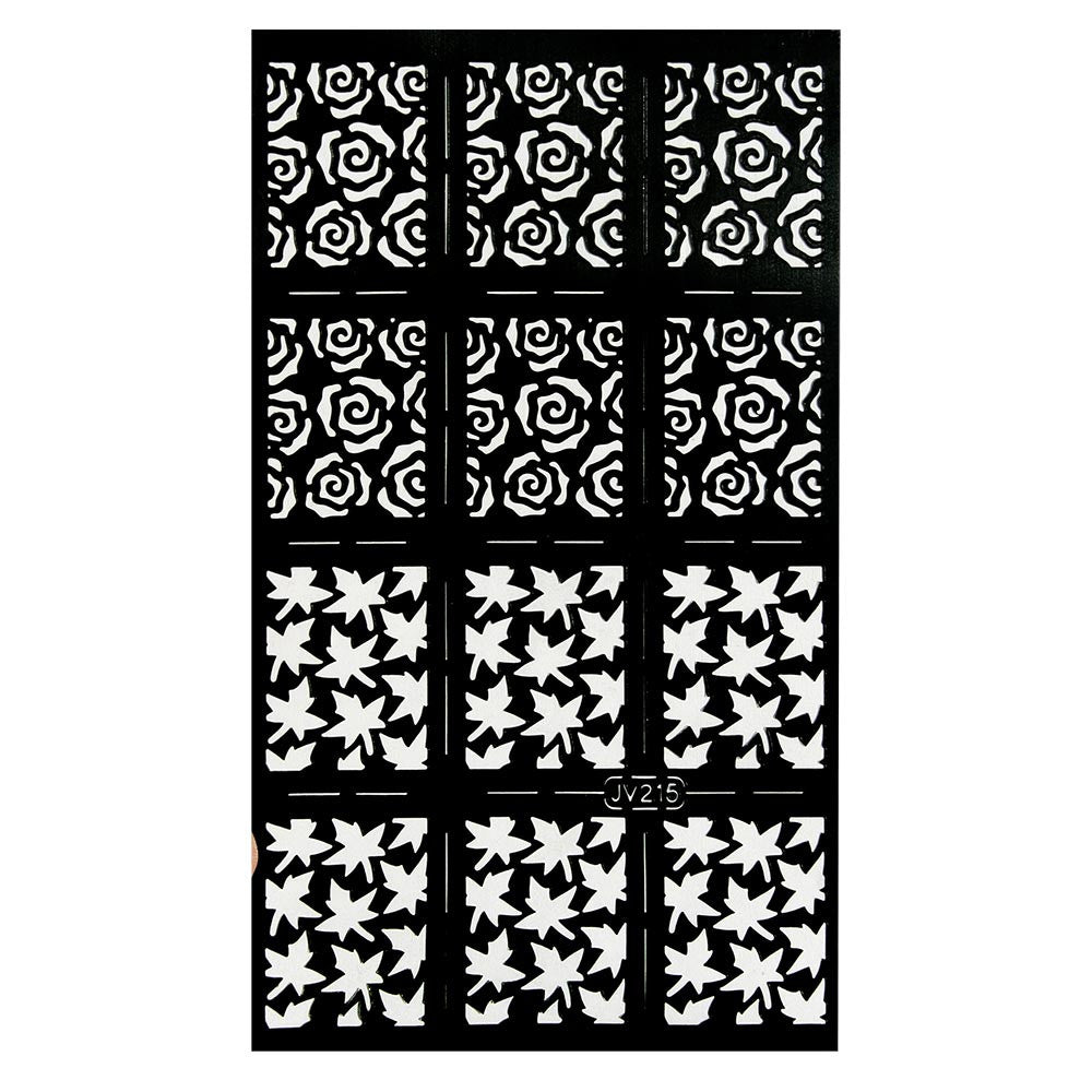 Sablon pentru unghii 3D JV215 Oranjollie