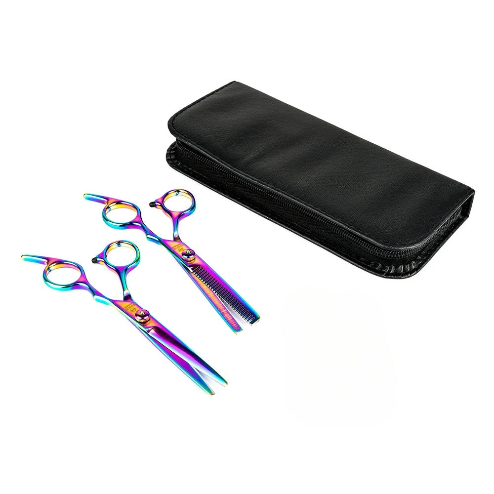 Set 2 foarfece profesionale Tuns-Filat Chameleon Oranjollie