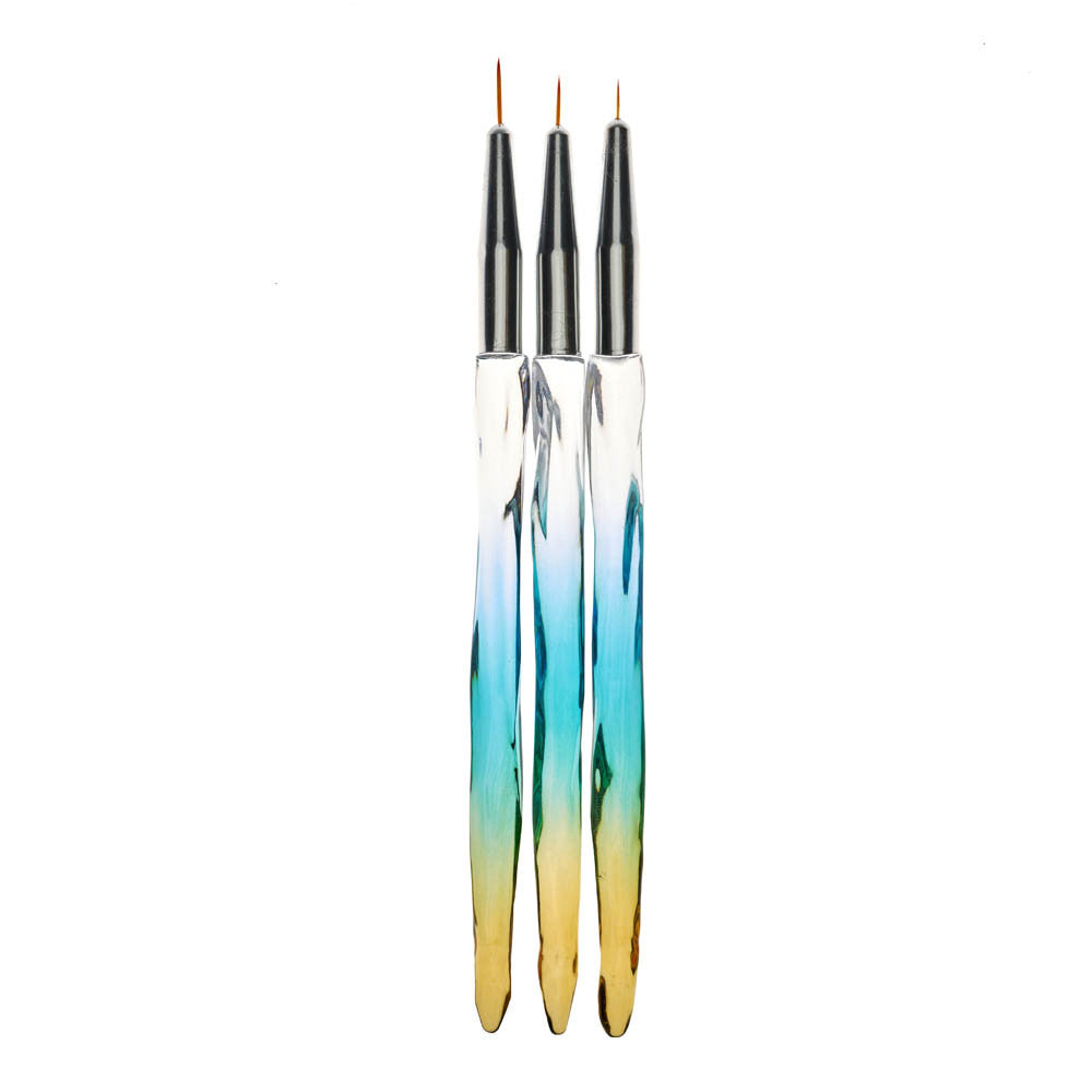 Set of 3 painting brushes W65 Oranjollie