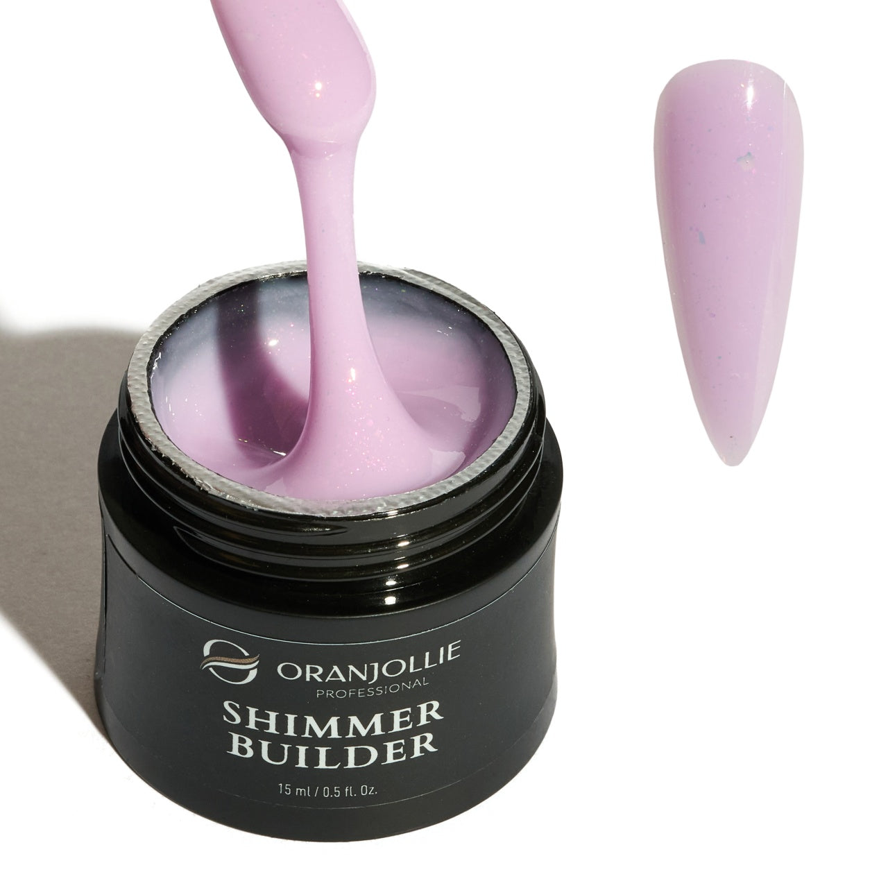 Shimmer Builder Gel Lavender Flakes 15g Oranjollie