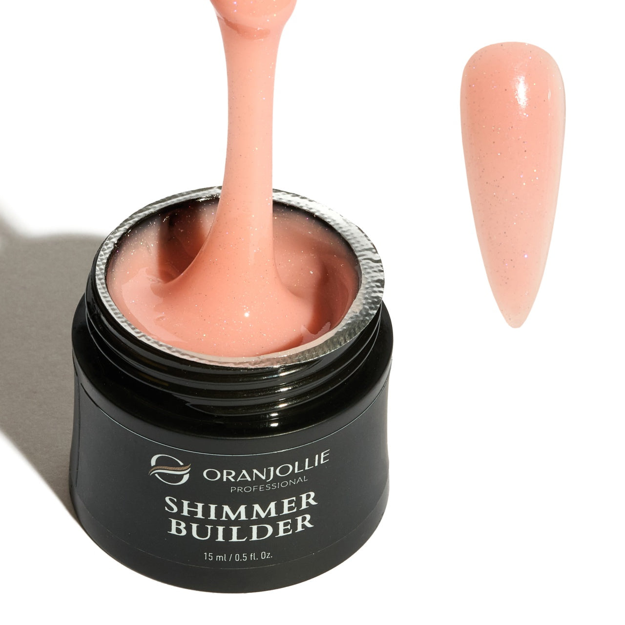 Shimmer Builder Gel Peachy Shimmer 15 Oranjollie
