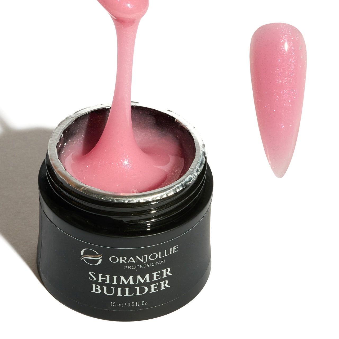 Shimmer Builder Gel Pinky Shimmer 15g Oranjollie