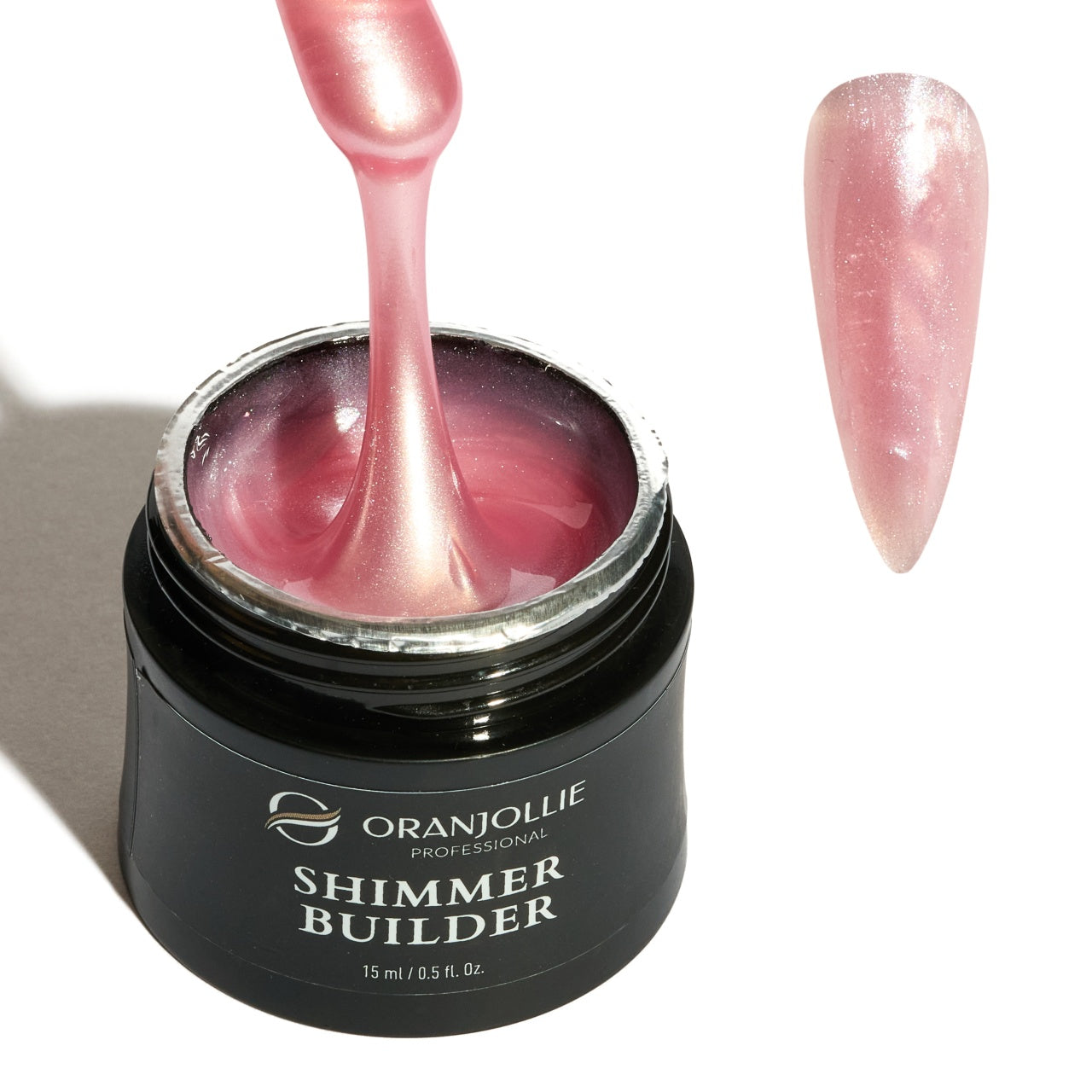 Shimmer Builder Gel Sugar Pearl 15g Oranjollie