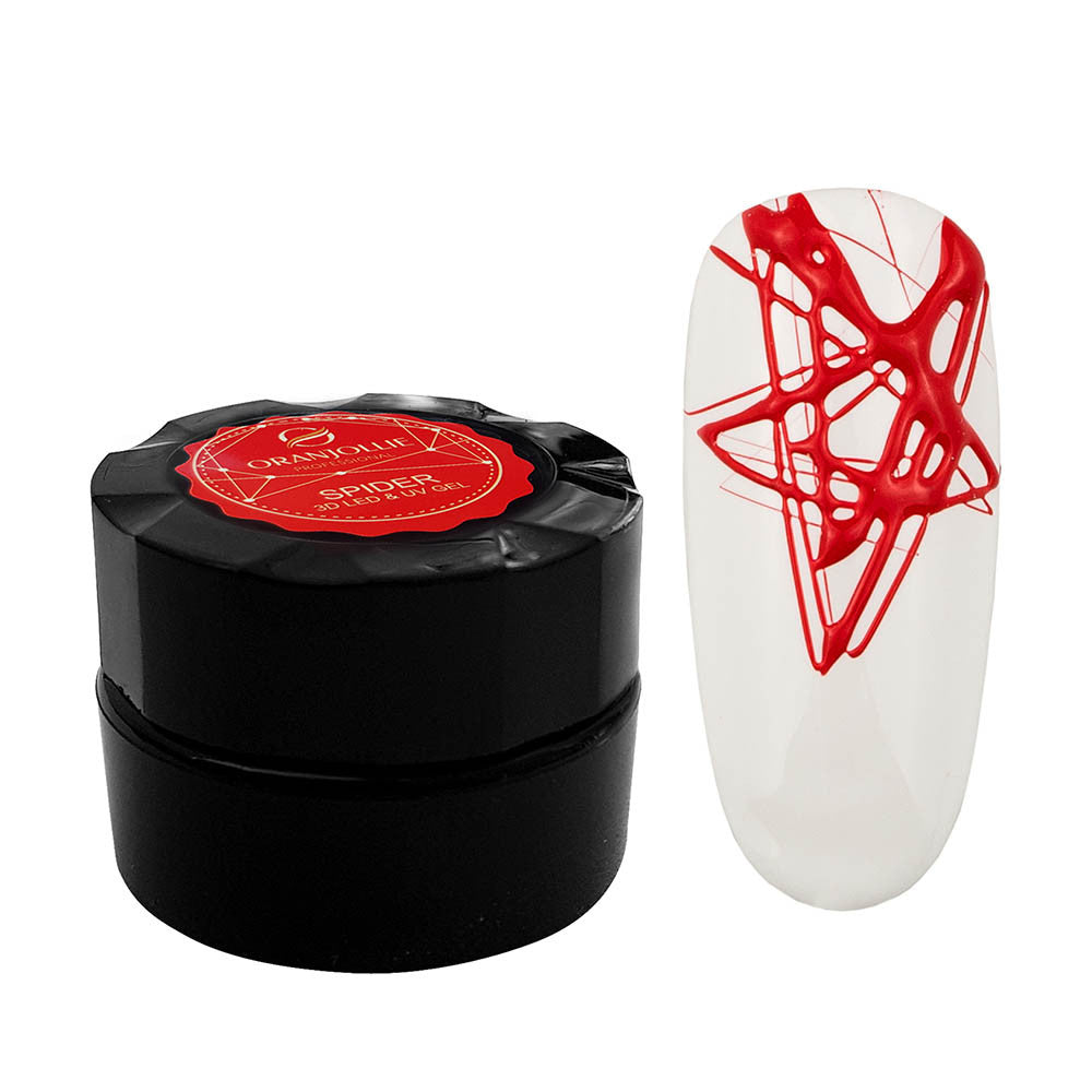 Spider Gel 3D Oranjollie Rosu
