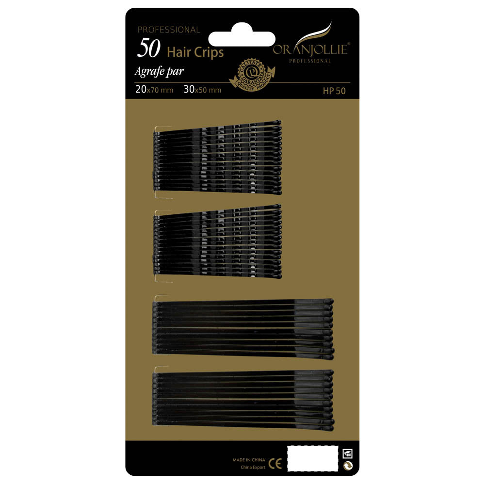 Agrafe Oranjollie negre 50 la set(50/70)
