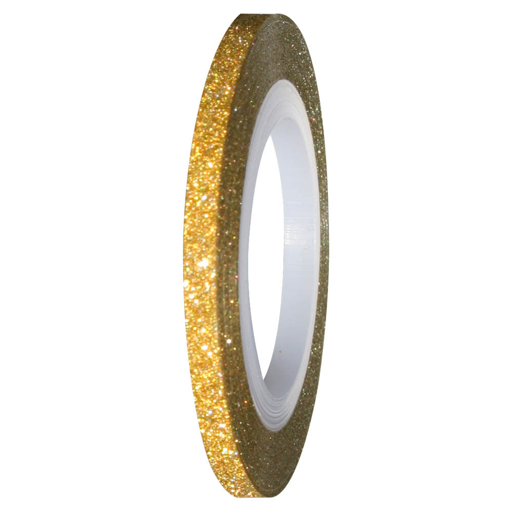Banda metalica lata cu sclipici Auriu