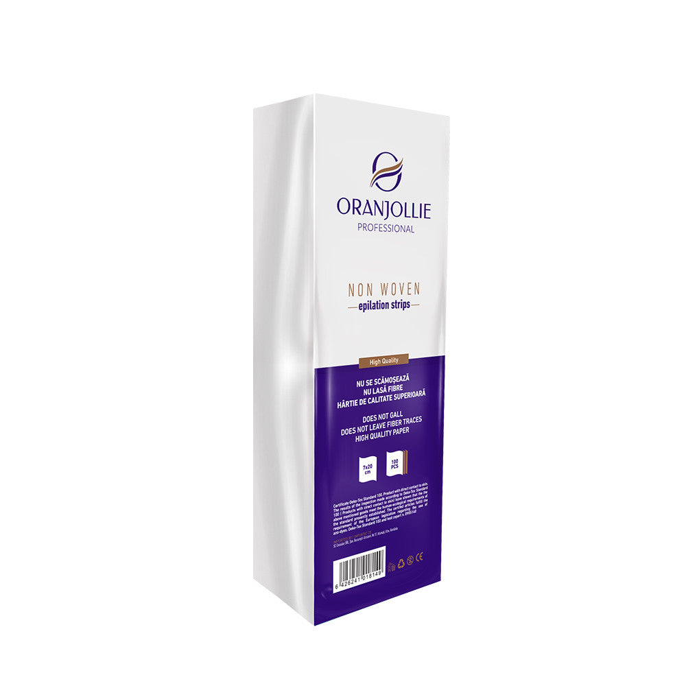 Benzi pentru epilat Oranjollie 100 buc 7 x 20 cm