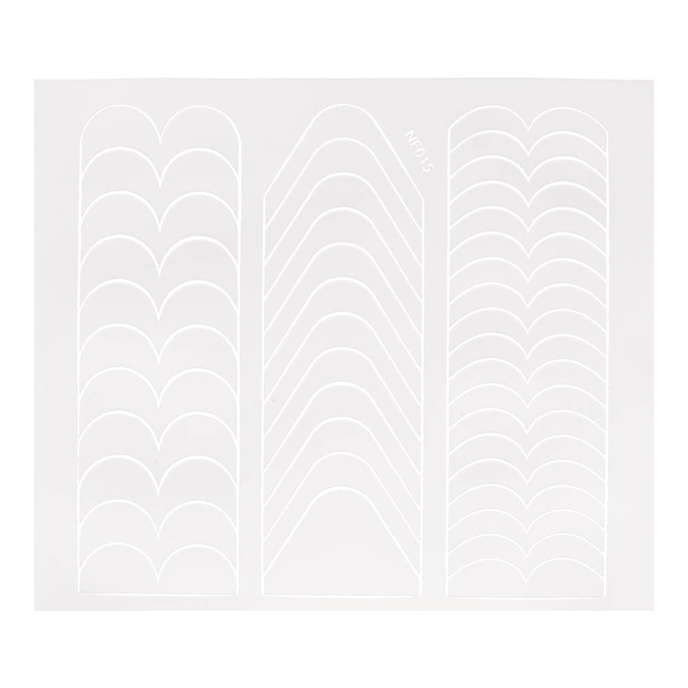 Benzi pentru manichiura frantuzeasca 01 Oranjollie