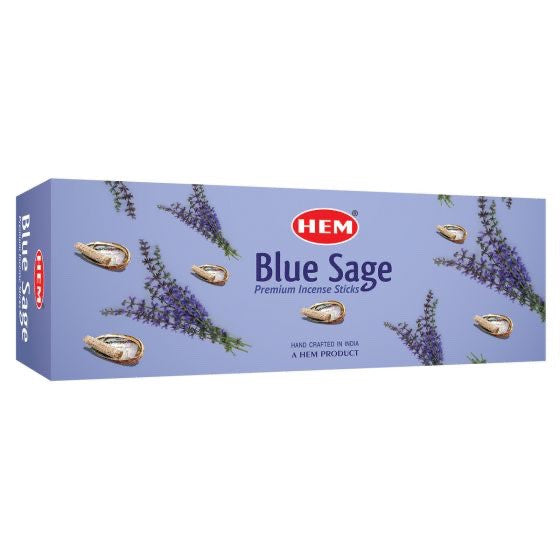 Betisoare parfumate Blue Sage (Salvie Albastra) Set 6buc