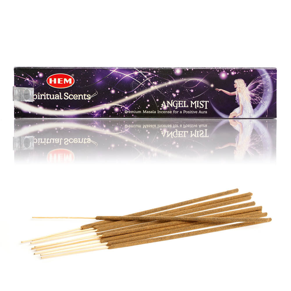 Betisoare parfumate dreptunghi Hem Spiritual Scents Angel Mist 10buc