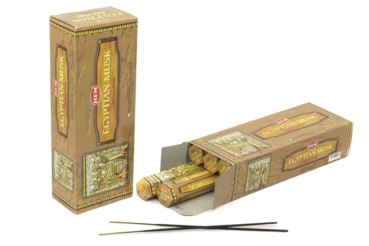 Betisoare parfumate Egyptian Musk Set 6buc