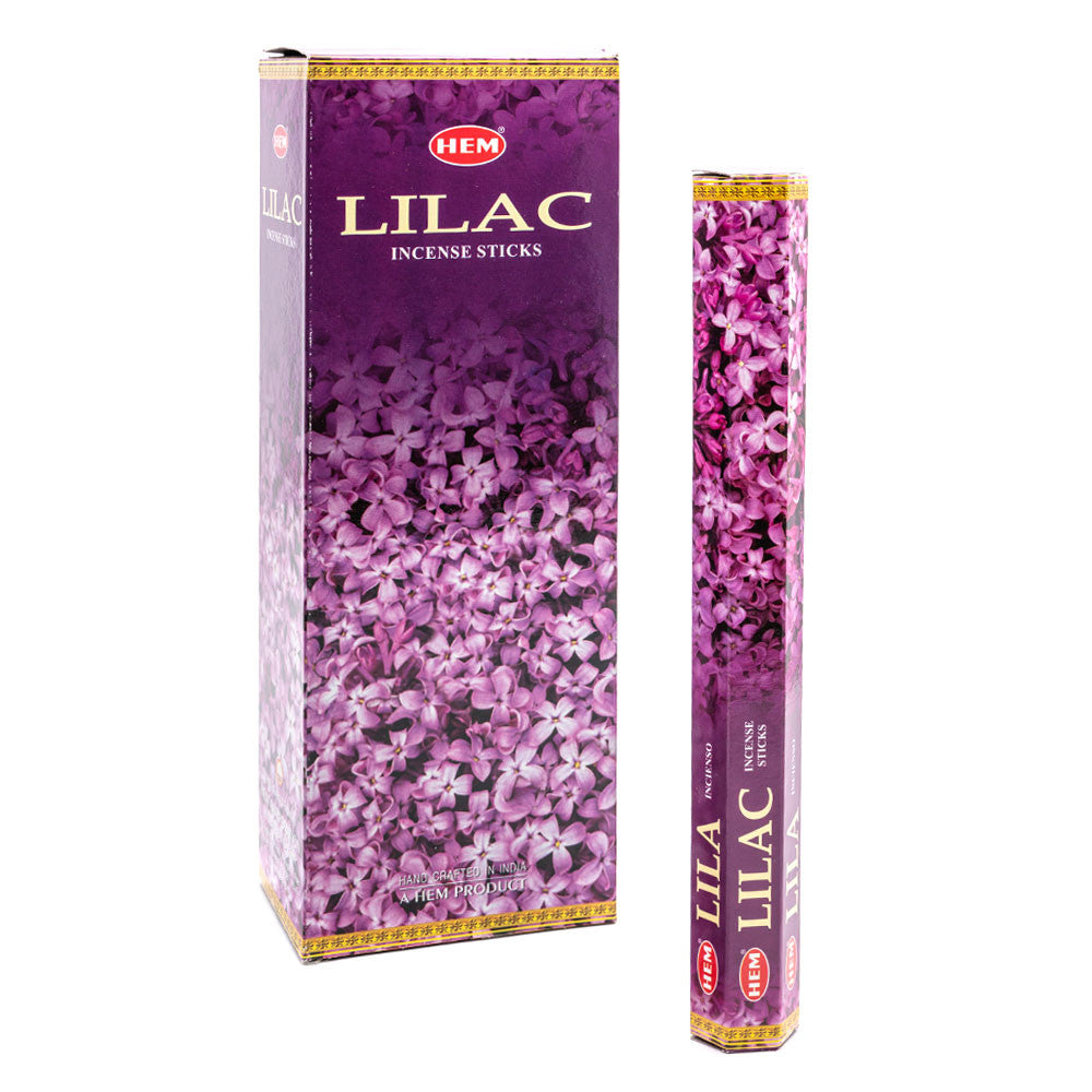 Betisoare parfumate HEM India Liliac Set 6buc