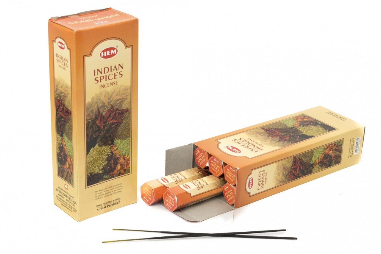 Betisoare parfumate Indian Spices Set 6buc