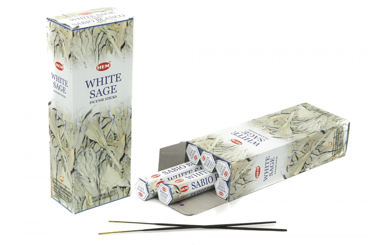 Betisoare parfumate Salvie Alba Set 6buc