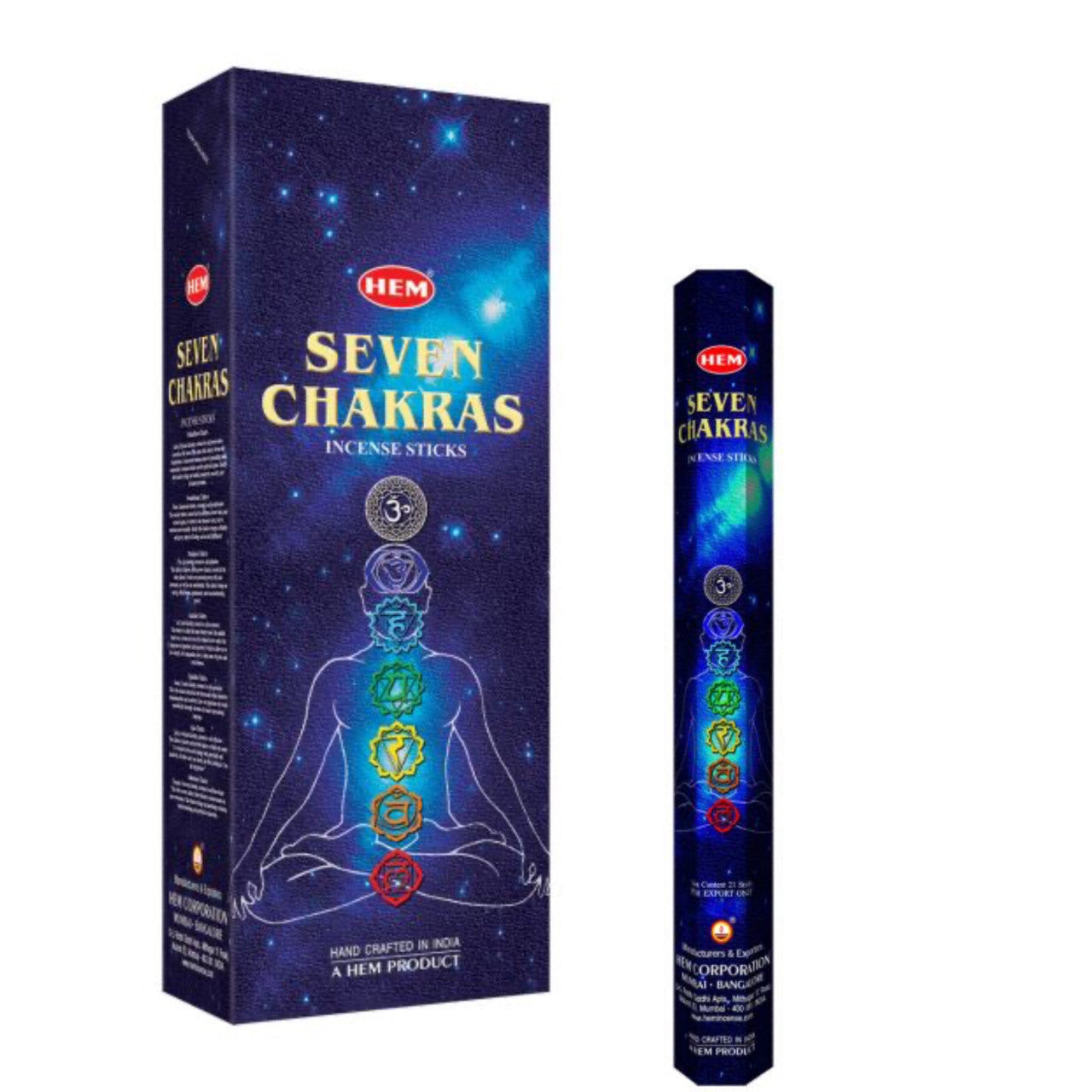 Betisoare parfumate Seven Chakras Set 6buc