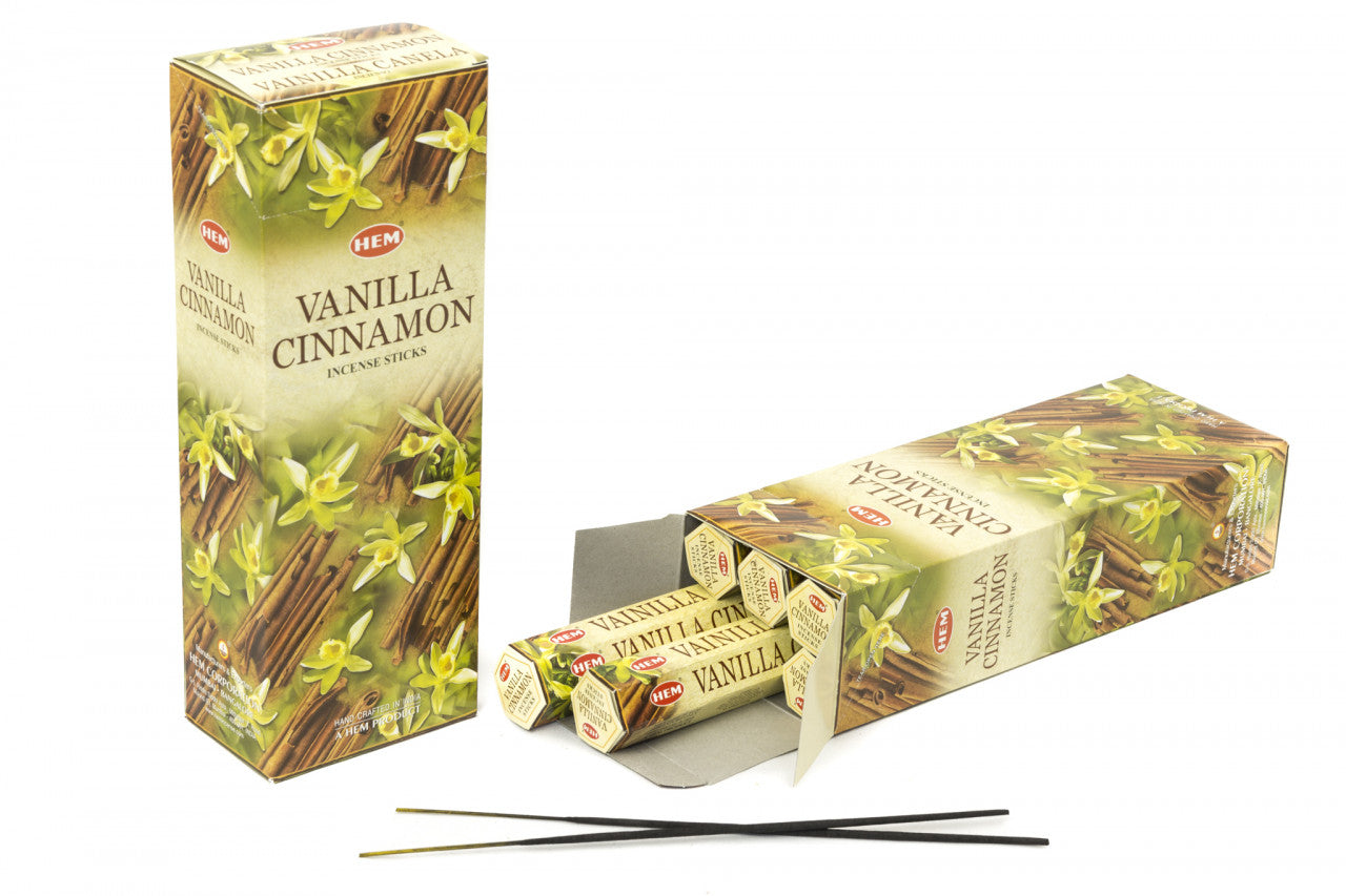 Betisoare parfumate Vanilla Cinnamon Set 6buc