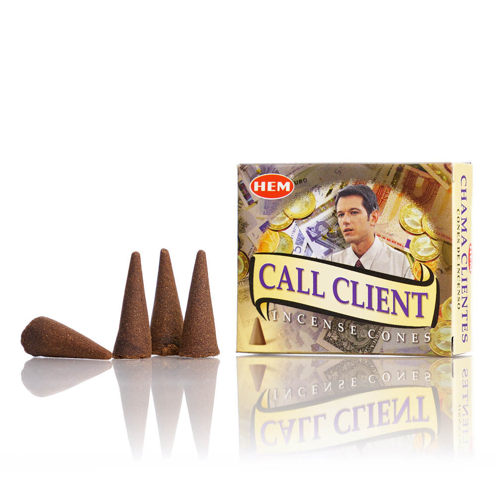 Conuri parfumate HEM Call Client 10buc