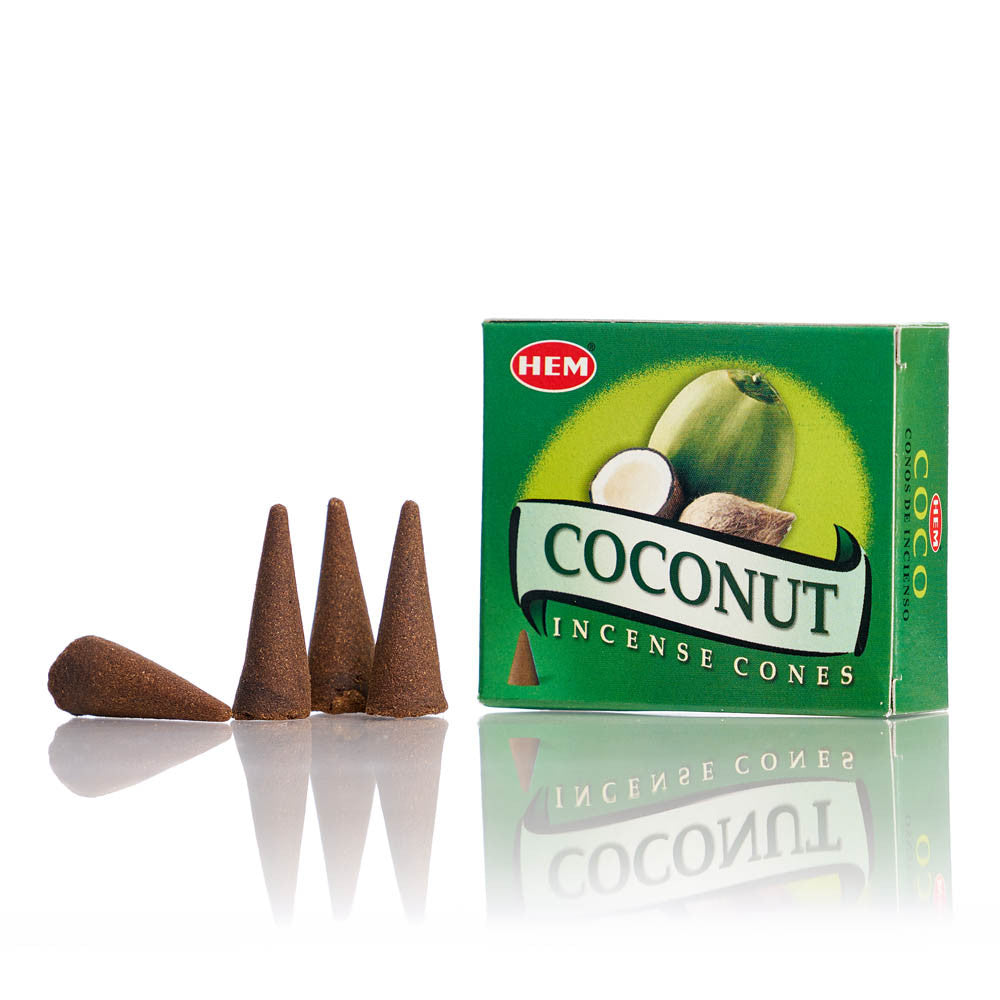 Conuri parfumate HEM Coconut 10buc
