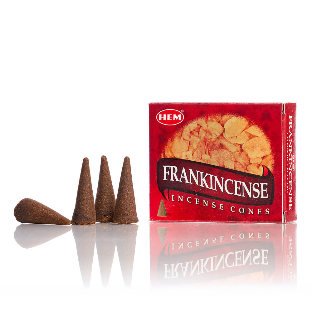 Conuri parfumate HEM Frankincense 10buc