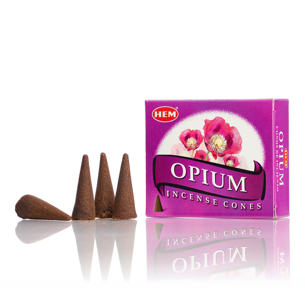 Conuri parfumate HEM Opium 10buc