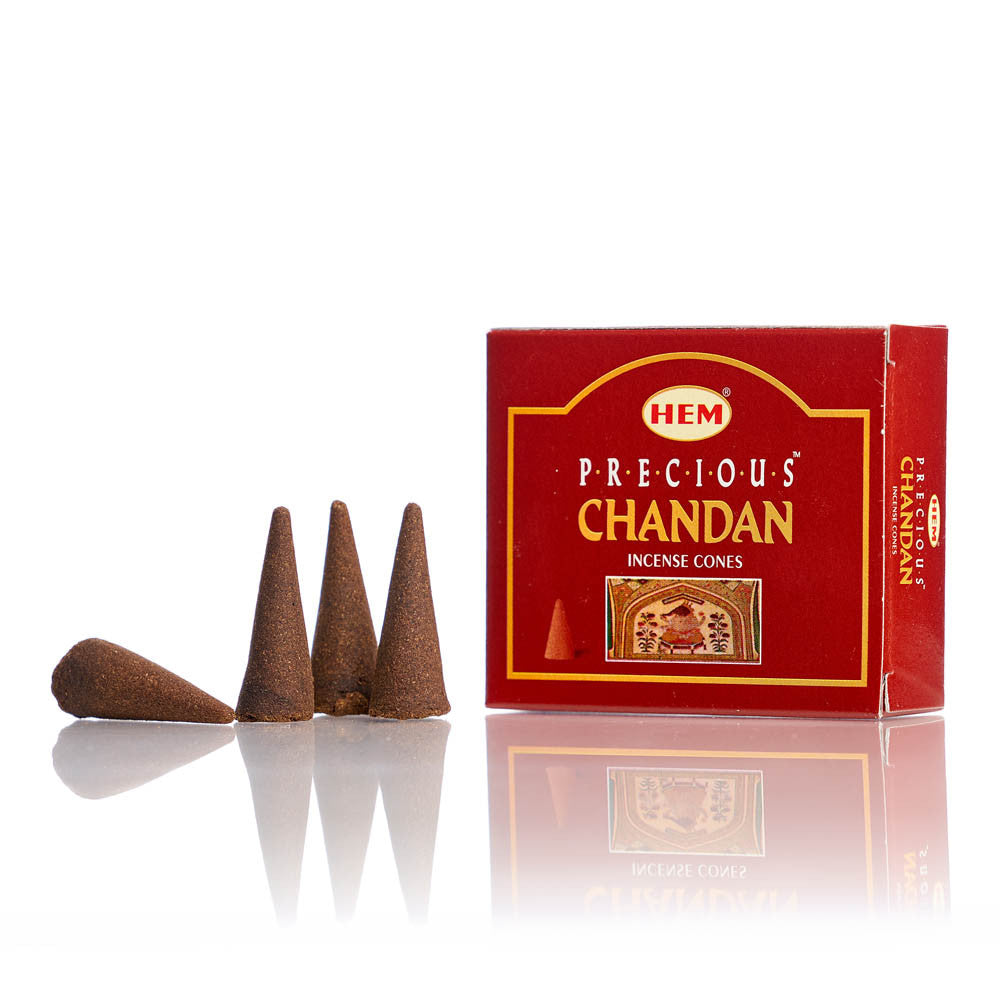 Conuri parfumate HEM Precious Chandan 10buc