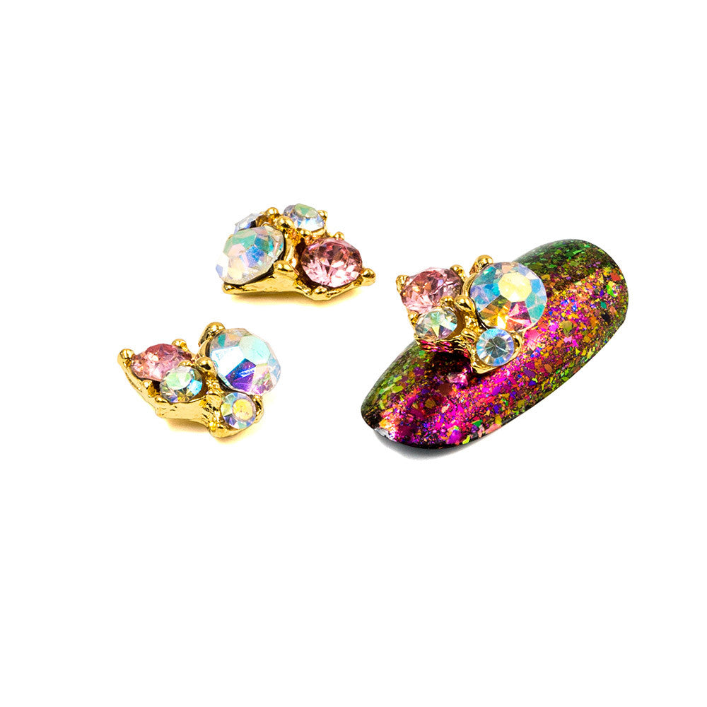 Cristale pentru unghii Multicolor Nr 112 Set 3 buc