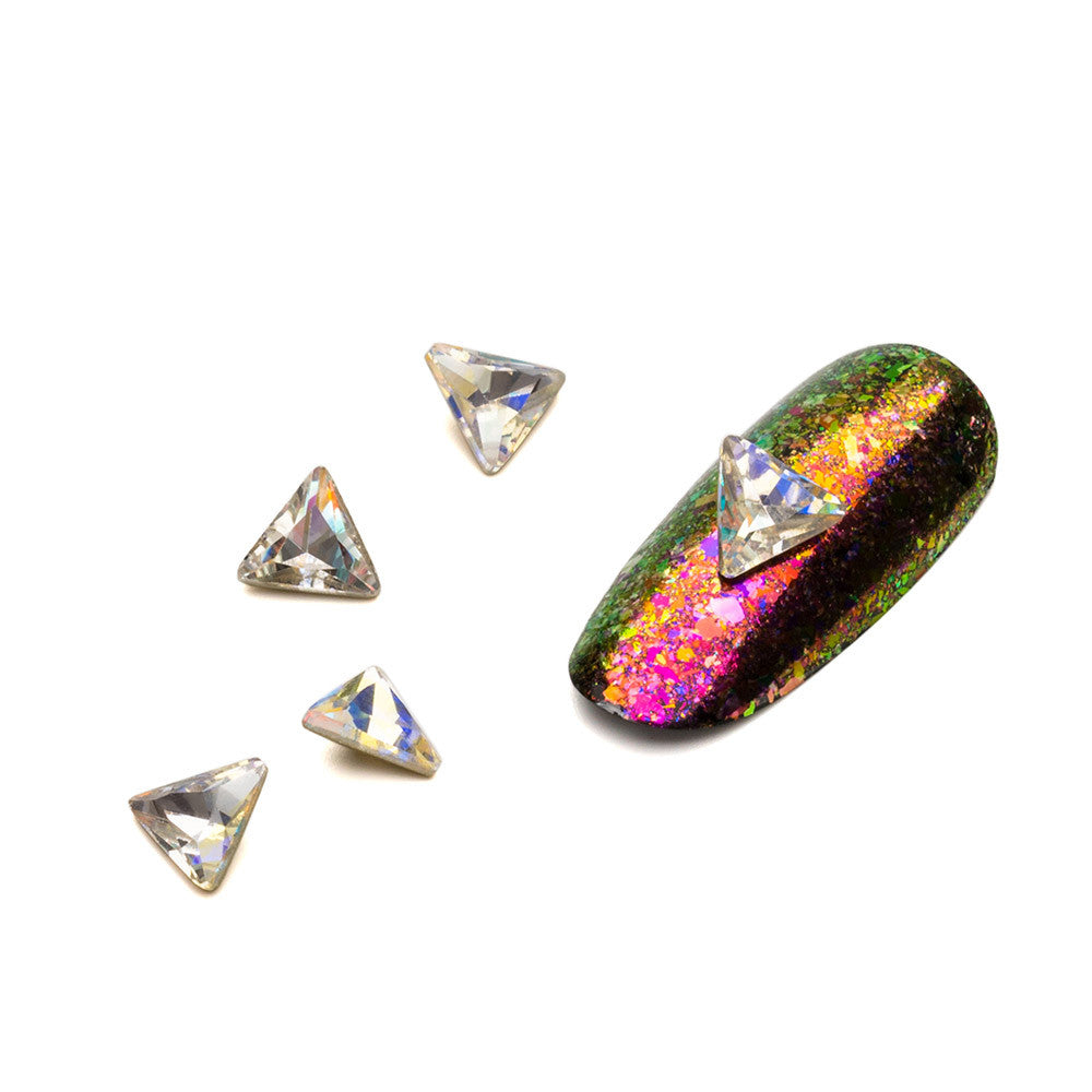 Cristale pentru unghii Multicolor Nr 17 Set 5 buc