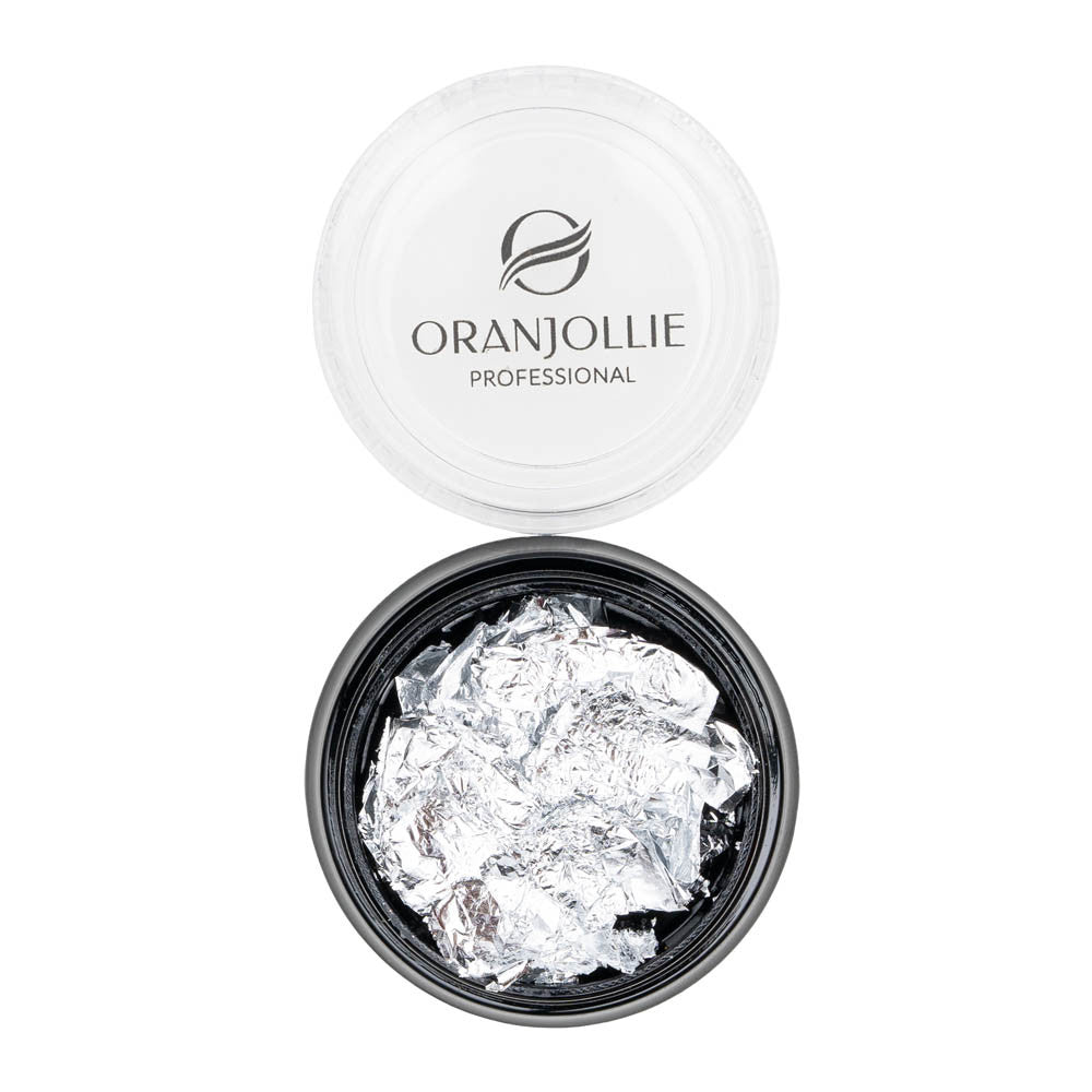 Metallic nail foil decoration 001 Oranjollie