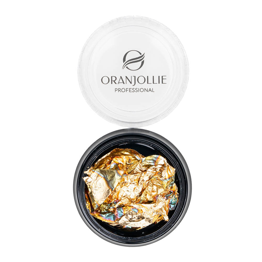 Metallic nail decoration foil 003 Oranjollie