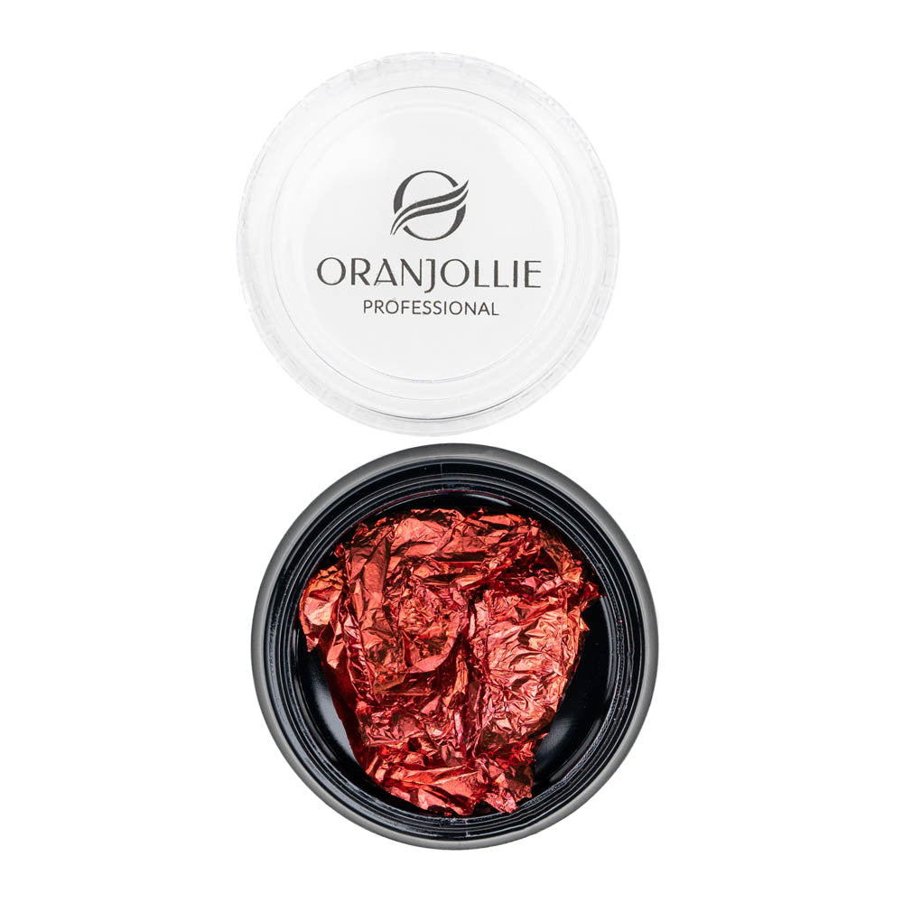 Metallic nail decoration foil 008 Oranjollie