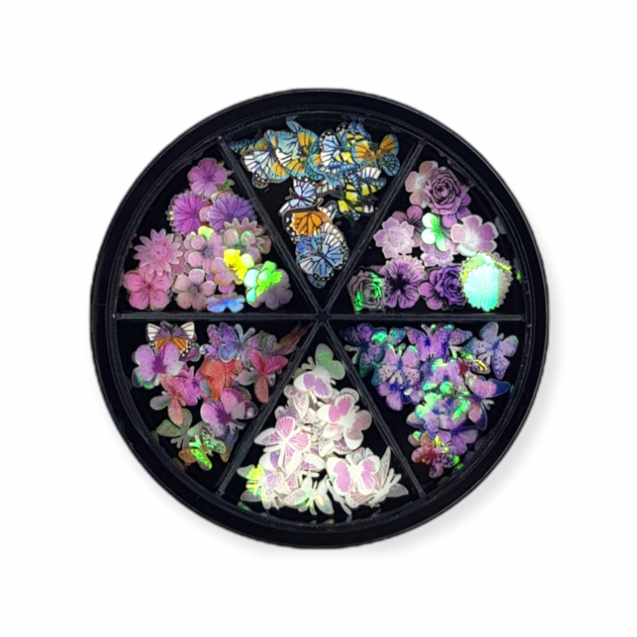 Decor unghii lemn rotund 012 Oranjollie