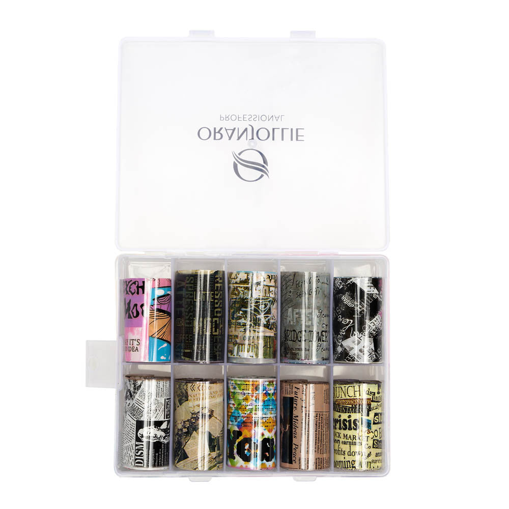 Transfer foil M725E Oranjollie 鈥�set 10 pcs