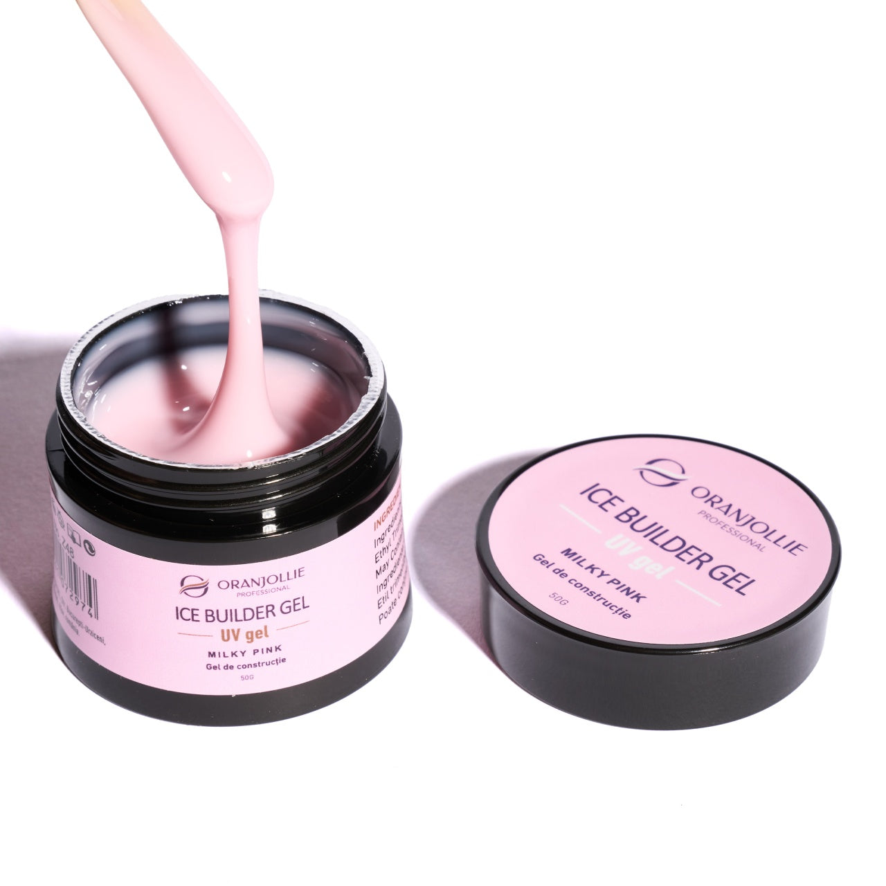 Ice Builder Gel Milky Pink 50g Oranjollie